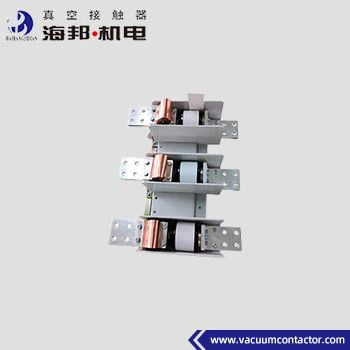수평 1.14kV 800A 진공 접촉기 저전압 3단계 AC 진공 접촉기