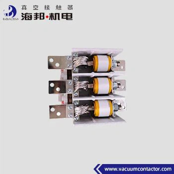 수평 1.14kV 800A 진공 접촉기 저전압 3단계 AC 진공 접촉기