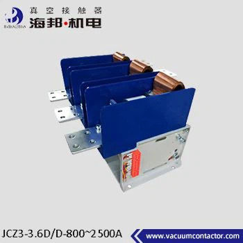 3.6kV 3단계 진공 접촉기 AC 50 - 60Hz 전력 시스템용 중압